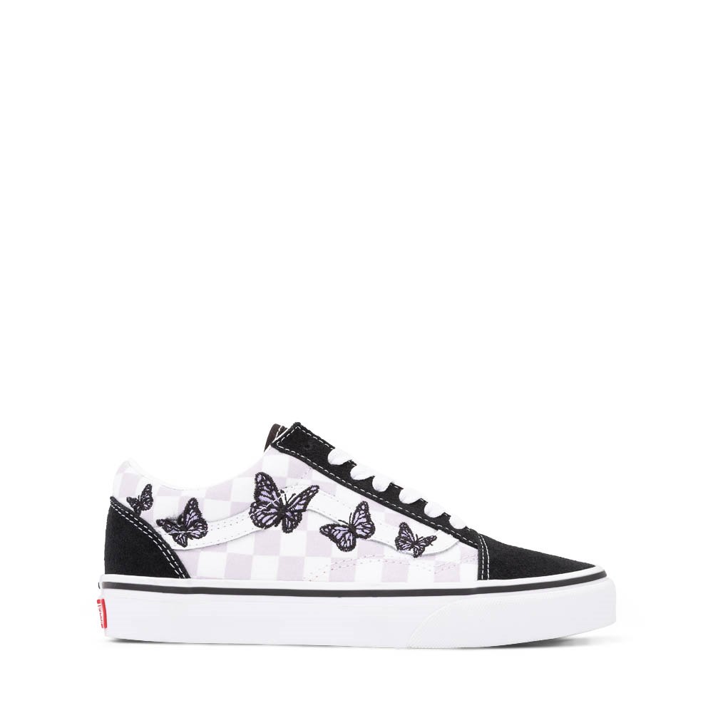 Vans Old Skool Butterflies Skate Shoe - Big Kid - Black / Multicolor