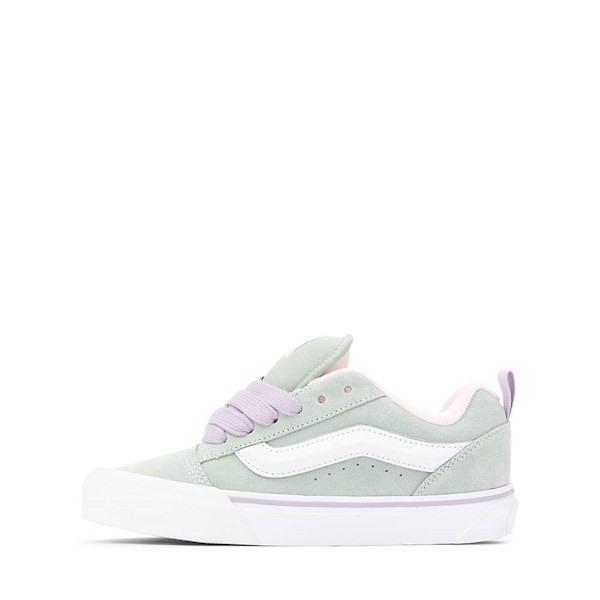 alternate view Vans Knu Skool Skate Shoe - Big Kid - Olive / LilacALT1