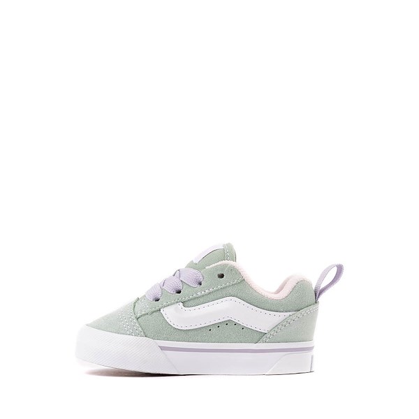 alternate view Vans Knu Skool Skate Shoe - Baby / Toddler - Olive / LilacALT1