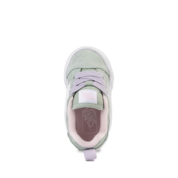 alternate view Vans Knu Skool Skate Shoe - Baby / Toddler - Olive / LilacALT2