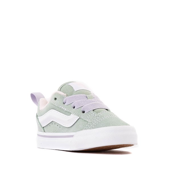 alternate view Vans Knu Skool Skate Shoe - Baby / Toddler - Olive / LilacALT5