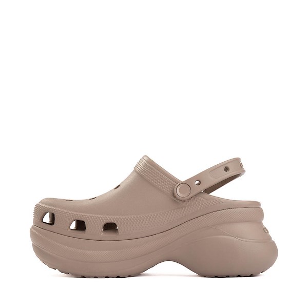 alternate view Womens Crocs Classic Bae Platform Clog - TaupeALT1