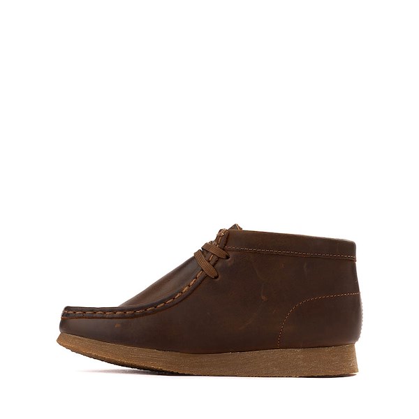 alternate view Clarks Wallabee Boot - Little Kid - BeeswaxALT1