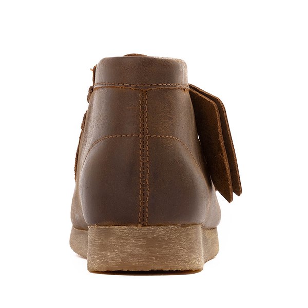 alternate view Clarks Wallabee Boot - Little Kid - BeeswaxALT4