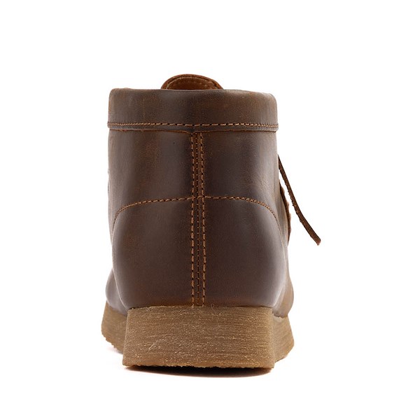 alternate view Clarks Wallabee Boot - Little Kid - BeeswaxALT4