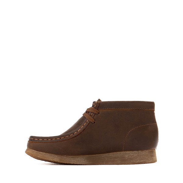 alternate view Clarks Wallabee Boot - Big Kid - BeeswaxALT1
