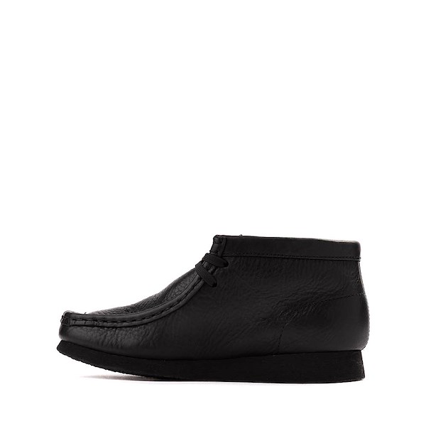 alternate view Clarks Wallabee Boot - Little Kid - BlackALT1