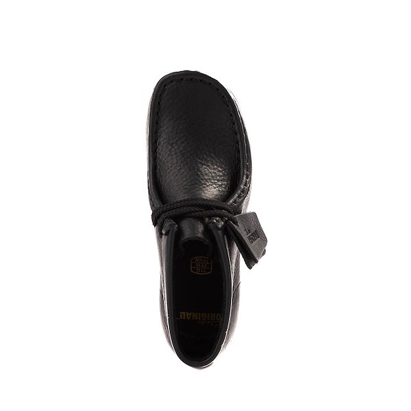 alternate view Clarks Wallabee Boot - Little Kid - BlackALT2
