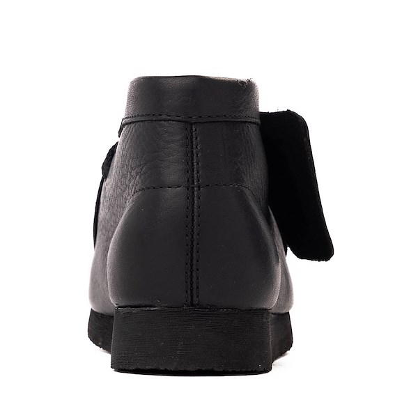 alternate view Clarks Wallabee Boot - Little Kid - BlackALT4