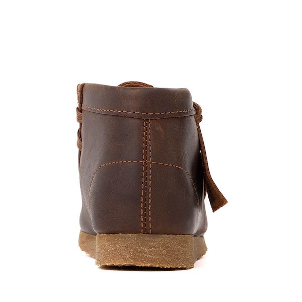 alternate view Clarks Wallabee Boot - Toddler - BeeswaxALT4