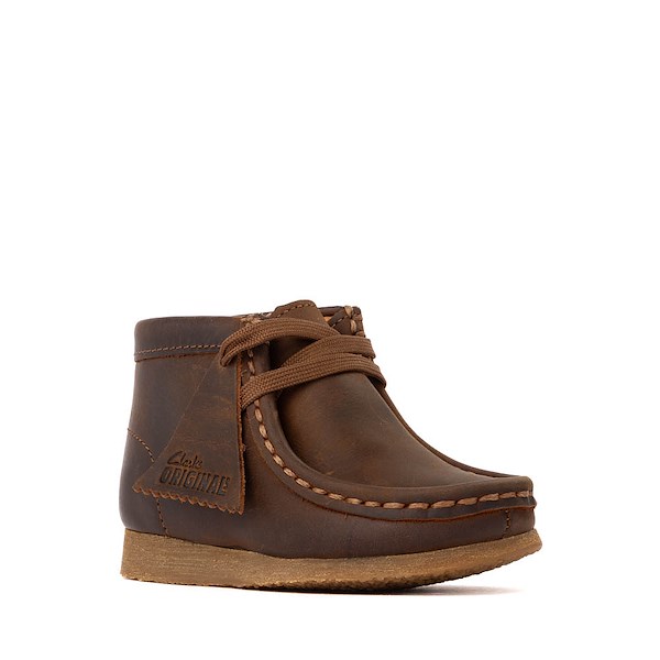alternate view Clarks Wallabee Boot - Toddler - BeeswaxALT5