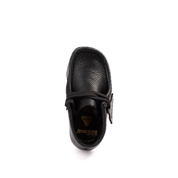 alternate view Clarks Wallabee Boot - Toddler - BlackALT2