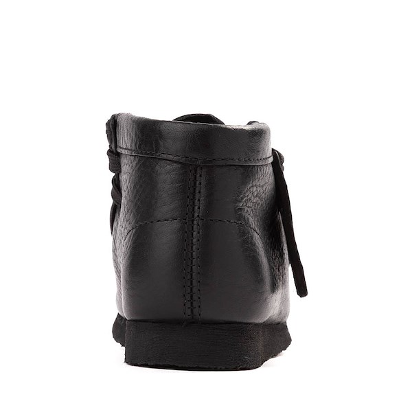 alternate view Clarks Wallabee Boot - Toddler - BlackALT4