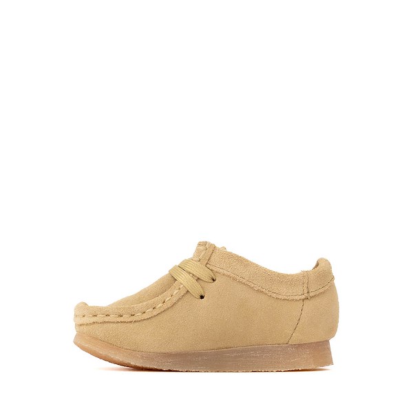 alternate view Clarks Wallabee Low Boot - Toddler - MapleALT1