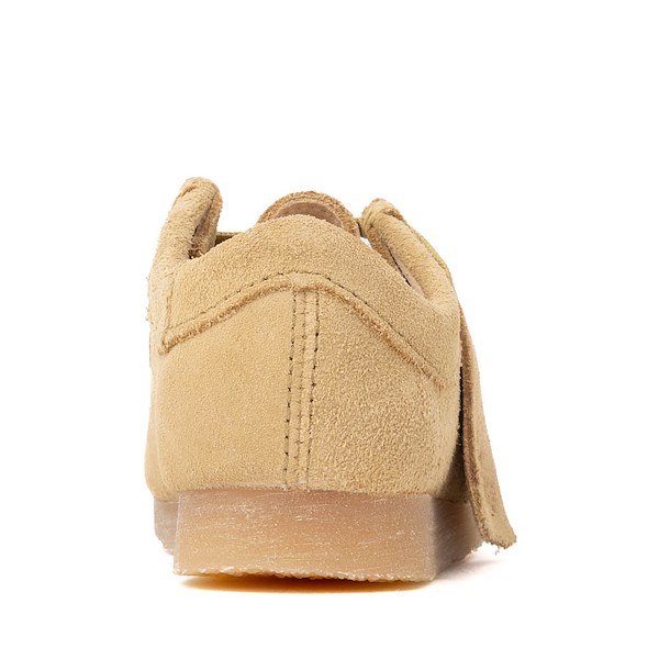 alternate view Clarks Wallabee Low Boot - Toddler - MapleALT4