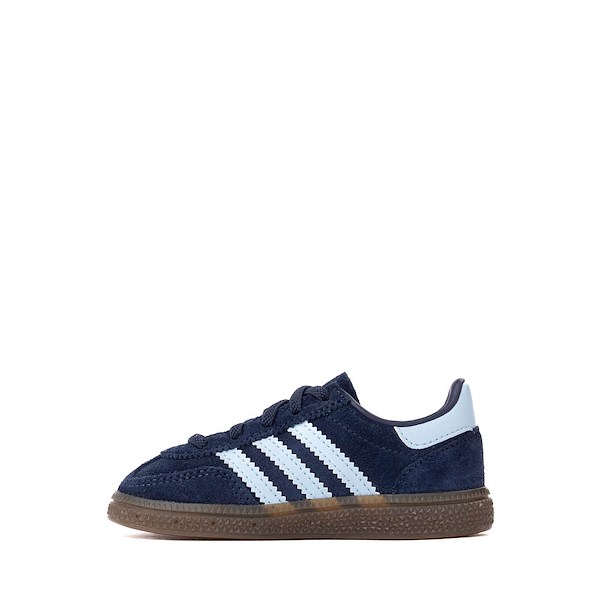 alternate view adidas Handball Spezial Comfort Closure Elastic Lace Athletic Shoe - Baby / Toddler - Collegiate Navy / Clear Sky / GumALT1
