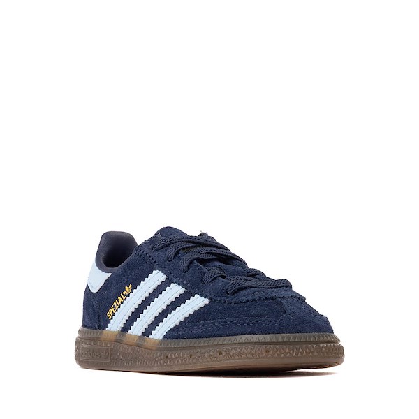 alternate view adidas Handball Spezial Comfort Closure Elastic Lace Athletic Shoe - Baby / Toddler - Collegiate Navy / Clear Sky / GumALT5