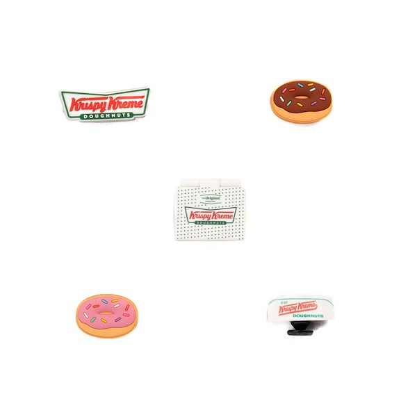 alternate view Krispy Kreme Crocs Jibbitz™ Shoe Charms 5 Pack - MulticolorALT1