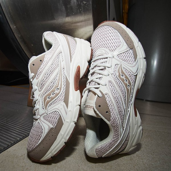 alternate view Womens Saucony Ride Millennium Athletic Shoe - Cream / TanHERO