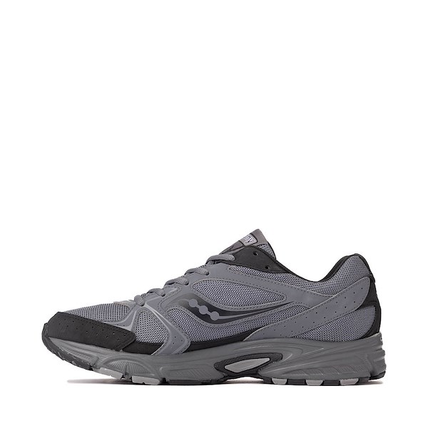 alternate view Saucony Ride Millennium Athletic Shoe - Grey / BlackALT1