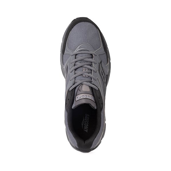 alternate view Saucony Ride Millennium Athletic Shoe - Grey / BlackALT2