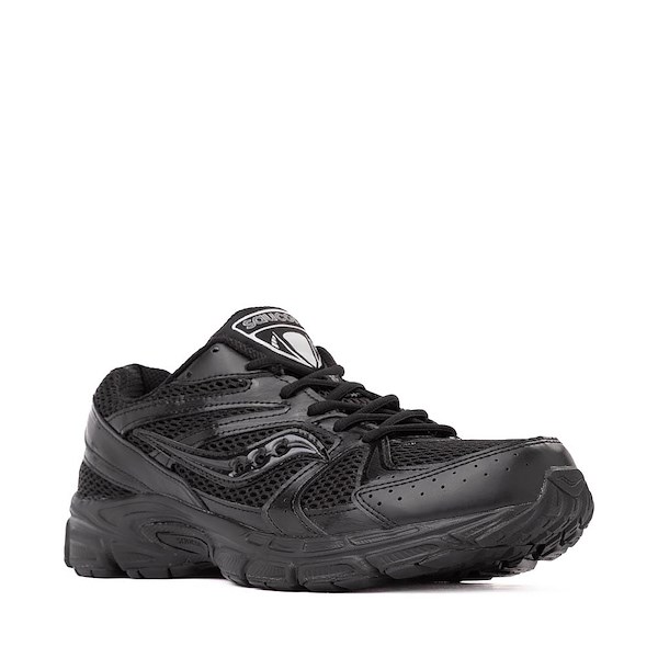 alternate view Mens Saucony Ride Millenium Athletic Shoe - Black MonochromeALT5