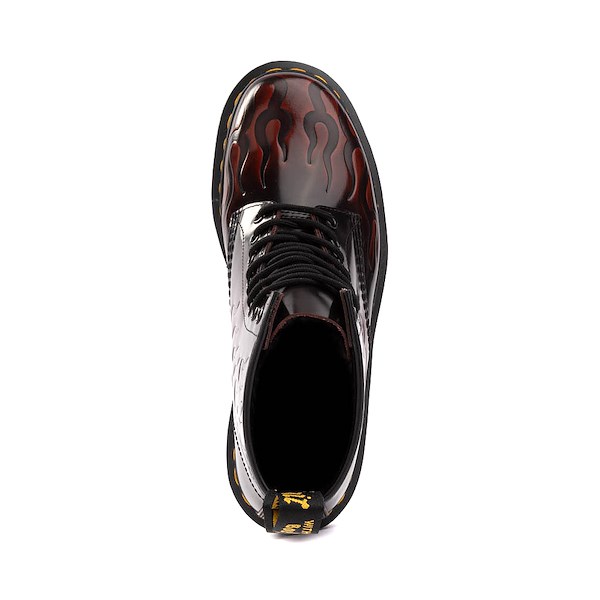 alternate view Dr. Martens 1460 Inferno 8-Eye Boot - Cherry RedALT2