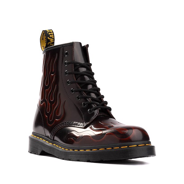 alternate view Dr. Martens 1460 Inferno 8-Eye Boot - Cherry RedALT5