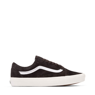 Main view of Vans Old Skool Pig Suede Skate Shoe - After Dark