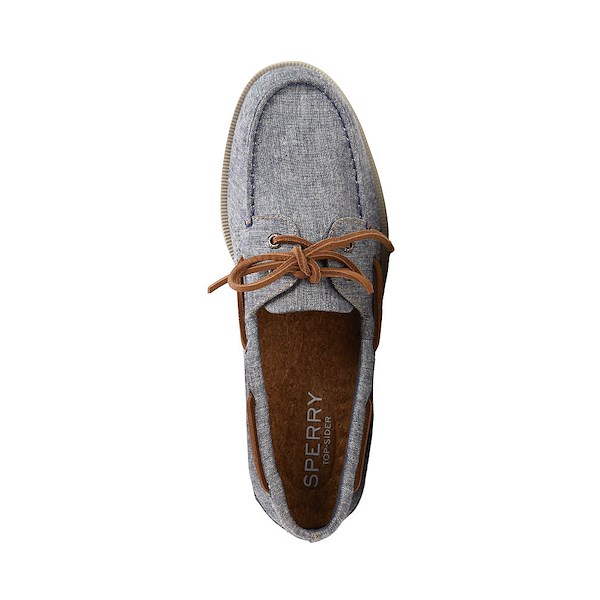 alternate view Mens Sperry Top-Sider Authentic Original™ 2-Eye Boat Shoe - NavyALT2