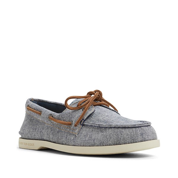 alternate view Mens Sperry Top-Sider Authentic Original™ 2-Eye Boat Shoe - NavyALT5