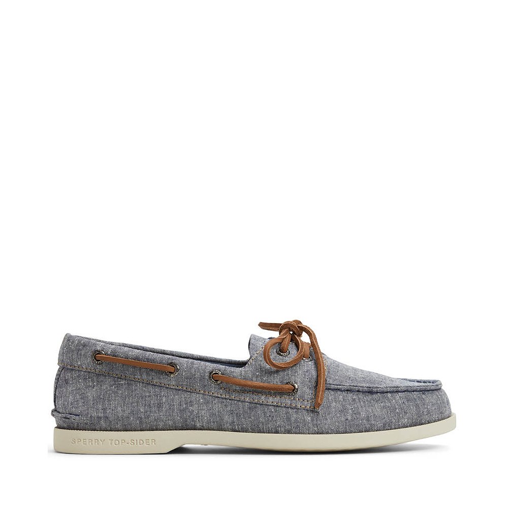 Mens Sperry Top-Sider Authentic Original&trade; 2-Eye Boat Shoe - Navy