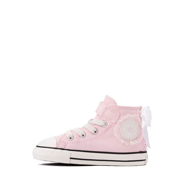alternate view Converse Chuck Taylor All Star Sweet Dreams Easy-On High-Top Sneaker - Baby / Toddler - Pink Frost / Vintage WhiteALT1