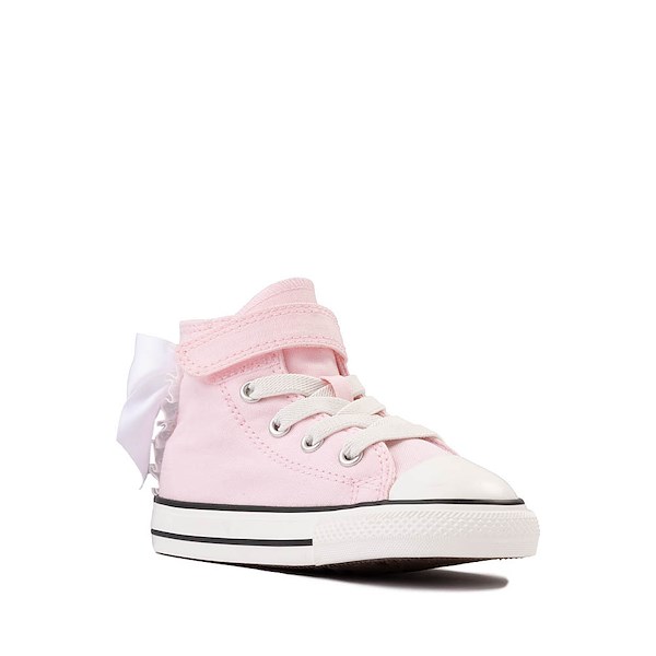 alternate view Converse Chuck Taylor All Star Sweet Dreams Easy-On High-Top Sneaker - Baby / Toddler - Pink Frost / Vintage WhiteALT5