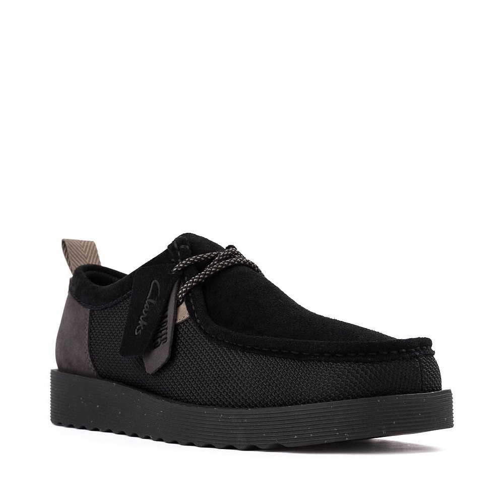 Clarks Wallabee ブラック　7 1/2 NEW Men Clarks Wallabee Original Black Smooth Leather