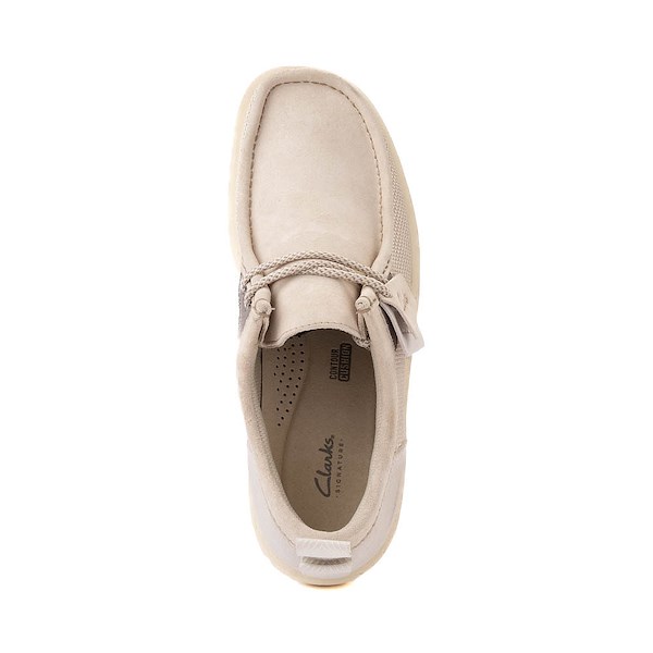 Mens Clarks Wallabee FTR 2 Lo Casual Shoe - White