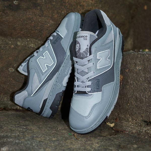 alternate view New Balance 550 Athletic Shoe - Castlerock / Slate GreyHERO