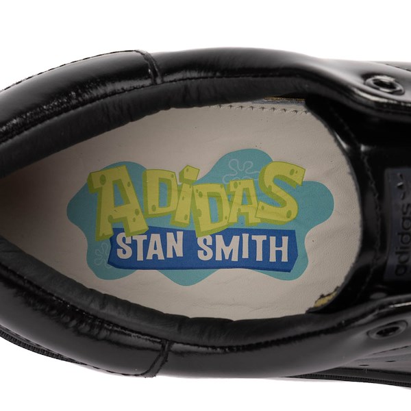 alternate view adidas x SpongeBob SquarePants™ Stan Smith Freizeit Athletic Shoe - Core Black / Core Black / WhiteALT2B