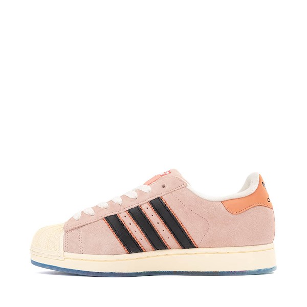 alternate view adidas x SpongeBob SquarePants™ Patrick Superstar Athletic Shoe - Vapor Pink / Core Black / Wonder ClayALT1