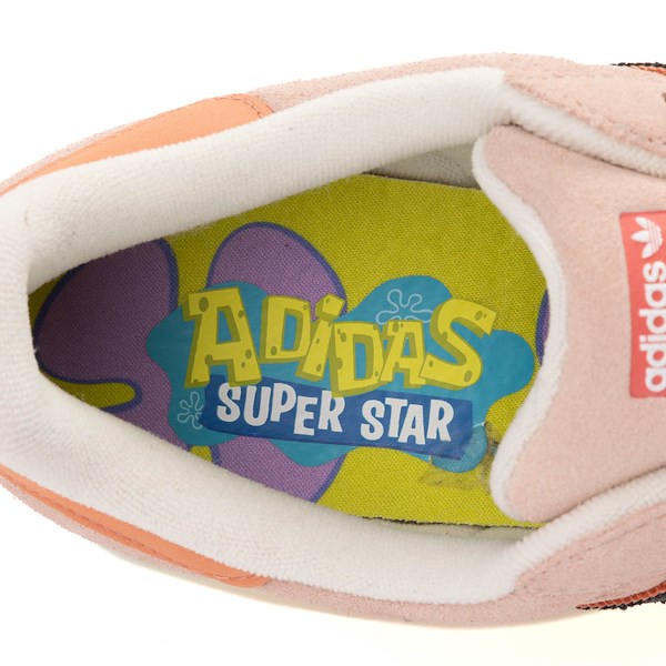 alternate view adidas x SpongeBob SquarePants™ Patrick Superstar Athletic Shoe - Vapor Pink / Core Black / Wonder ClayALT2B