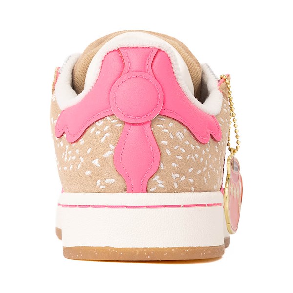 alternate view Womens adidas Campus '00s Pan de Muerto Athletic Shoe - Warm Sandstone / Lucid Pink / Off WhiteALT4