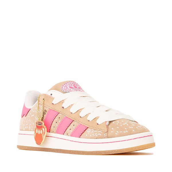 alternate view Womens adidas Campus '00s Pan de Muerto Athletic Shoe - Warm Sandstone / Lucid Pink / Off WhiteALT5