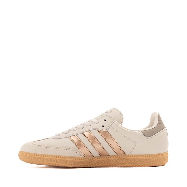 alternate view Womens adidas Samba OG Athletic Shoe - Clear Brown / Copper Metallic / Putty BeigeALT1