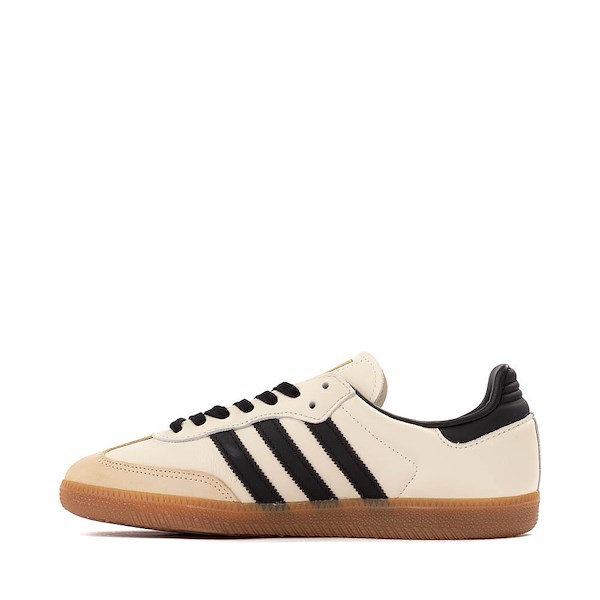 alternate view Womens adidas Samba OG Athletic Shoe - Cream White / Core Black / Sand StrataALT1