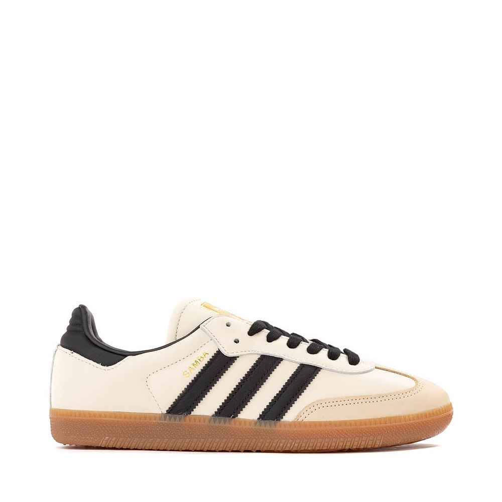 Womens adidas Samba OG Athletic Shoe - Cream White / Core Black / Sand Strata