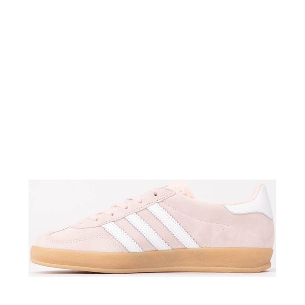 alternate view Womens adidas Gazelle Indoor Athletic Shoe - Sandy Pink / White / GumALT1