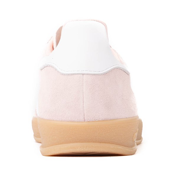 alternate view Womens adidas Gazelle Indoor Athletic Shoe - Sandy Pink / White / GumALT4