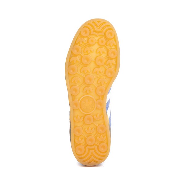 alternate view Womens adidas Gazelle Indoor Athletic Shoe - Blue Fusion / White / Gold MetallicALT3