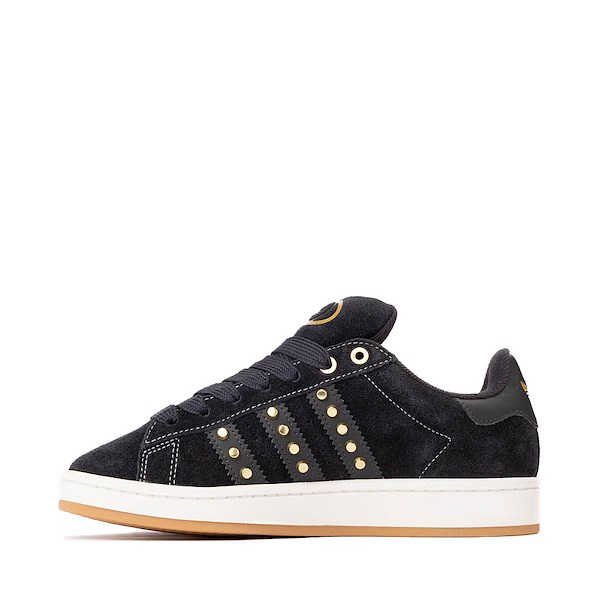 alternate view Womens adidas Campus '00s Athletic Shoe - Core Black / Carbon / Gold MetallicALT1