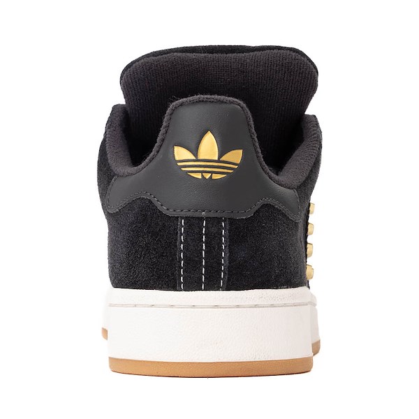 alternate view Womens adidas Campus '00s Athletic Shoe - Core Black / Carbon / Gold MetallicALT4
